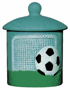 #3027 Candleholder - Soccer  4"