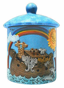 #3037 Candleholder - Noahs Ark  4"