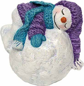 #3205 Snowkid Ornament - Sleeping  2 1-2"