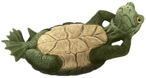#3240 Turtle with Attitude on Back  6 3-4"