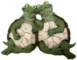 #3244 Turtle with Attitude (2 Together)  7 1-4"