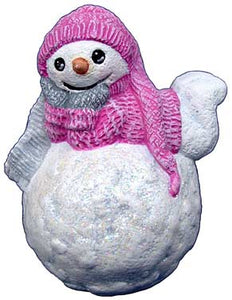 #3247 Snowkid Ornament on Belly 2-1-4"