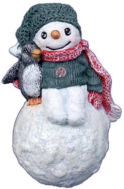 #3250 Snowkid Ornament with Penguin 3