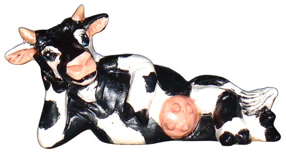 #3358 Small Cow Farm Animal with Attitude