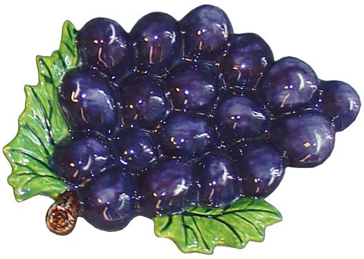 #3395 Tea Bag Holder - Bunch of Grapes  4