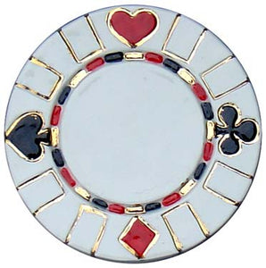 #3415 Poker Chip Coaster - 3-3-4"