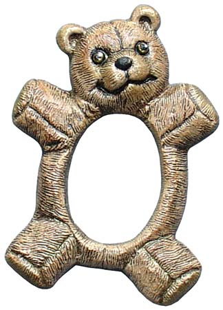 #3420 Photo Frame Magnet or Ornament - Teddy Bear