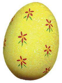 #451 Egg - Plain  3"