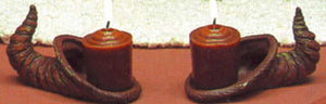 #569 Miniature Cornucopias (2 in mold)  5" each