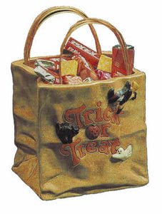 #926 Trick Or Treat Candy Bag  6 1-2" X 4 3-4"