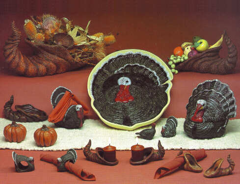 #960 Turkey Platter  13 1-2