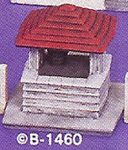 B1460 Village Well Ceramic Molds