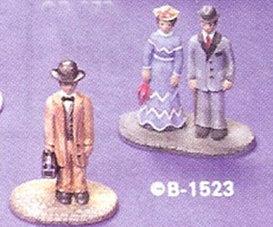 B1523 Village Couple - Country Doctor Ceramic Molds