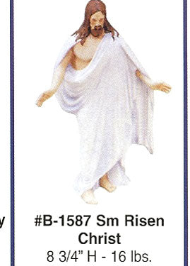 B1587 Small Risen Christ Ceramic Molds