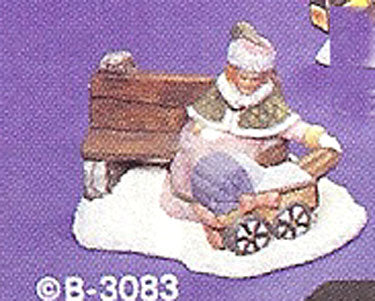 B3083 Village Mother w- Buggy  Ceramic Molds