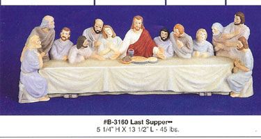 B3160 Last Supper  oo  Ceramic Molds