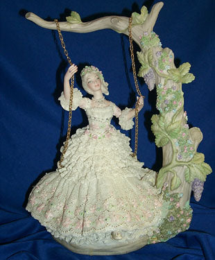 JM211 Diana-Girl on Swing Doll Molds