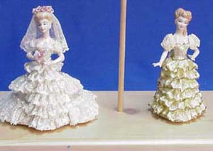 JM241A 5 1-2" -3 pair Miniature Arms only Doll Molds