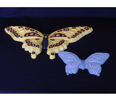 L308 2- Large Butterflies Ceramic Molds