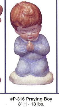 P316 Praying Boy  Ceramic Molds