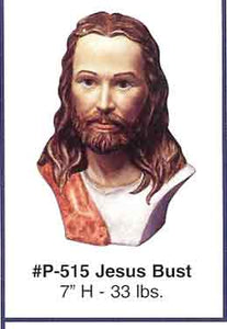 P515 Jesus Bust Ceramic Molds