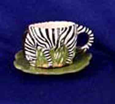 S1474 Zebra Tea Cup Ceramic Mold