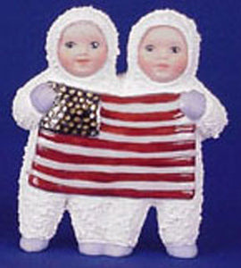 S1481 Calendar S.B. July-Flag Ceramic Mold