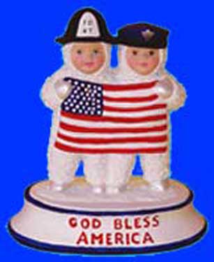 S1513 God Bless America S.B. Ceramic Mold