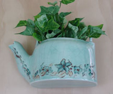 Teapot  Wallpocket Left Ceramic Mold
