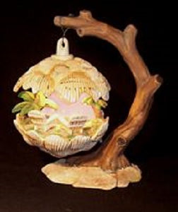 H634AB seashell ornament ball holder Hershey Ceramic Molds