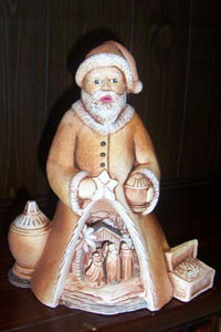H654ABC "Gifts of the Magi" Santa Diorama Hershey Ceramic Mold