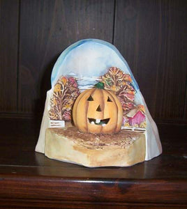 H657BD Scarecrow Diorama Pumpkin insert Hershey Ceramic Mold